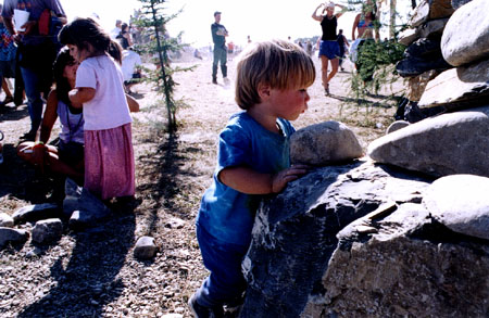 Kids and Rocks