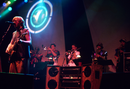 Trey with the Giant Country Horns. 12.3.1994