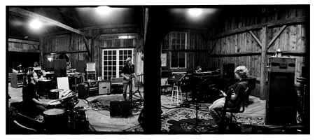 November 25th, 2002 – Phish recording/practicing at the Barn, Vermont.