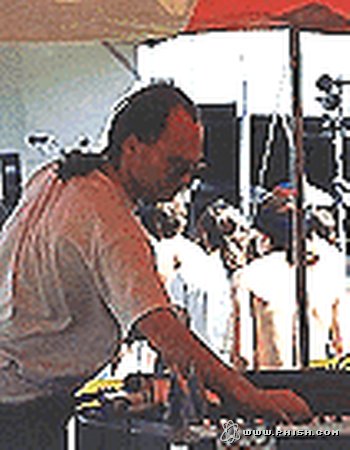 Paul Languedoc at the board, April 1992