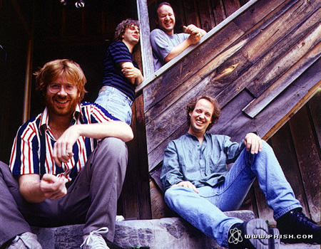 Phish photo shoot, Bearsville, NY