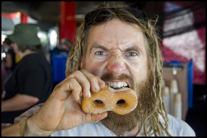 8 Donuts on Sunday, November 1, 2009. Photo by C. Taylor Crothers © Phish 2009.