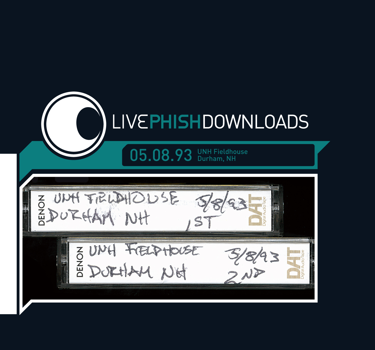 Live Phish 5/8/93 – UNH Fieldhouse, Durham, NH