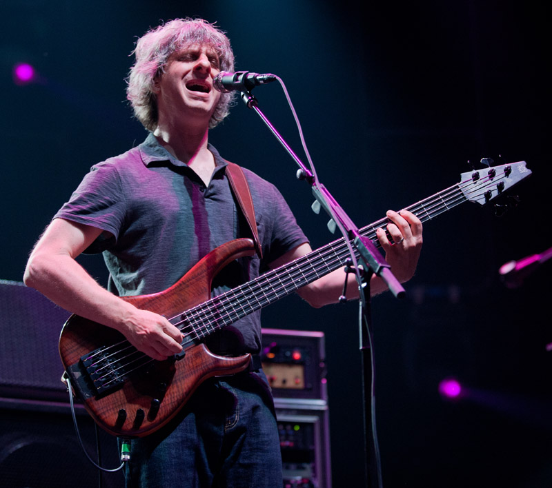 Mike Gordon. Photo by Dave Vann © Phish 2010.