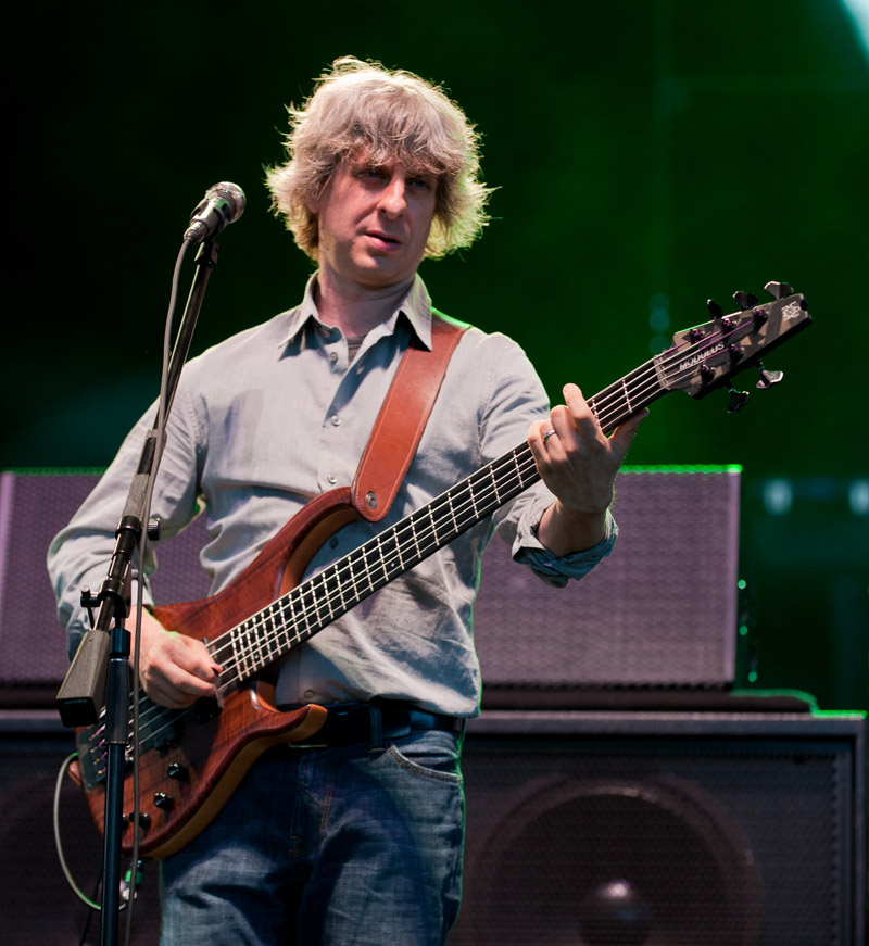 Mike Gordon. Photo by Dave Vann © Phish 2010