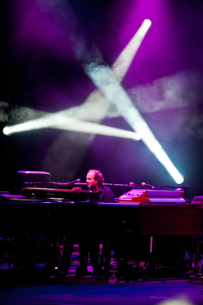 Page McConnell. Photo by Dave Vann © Phish 2010