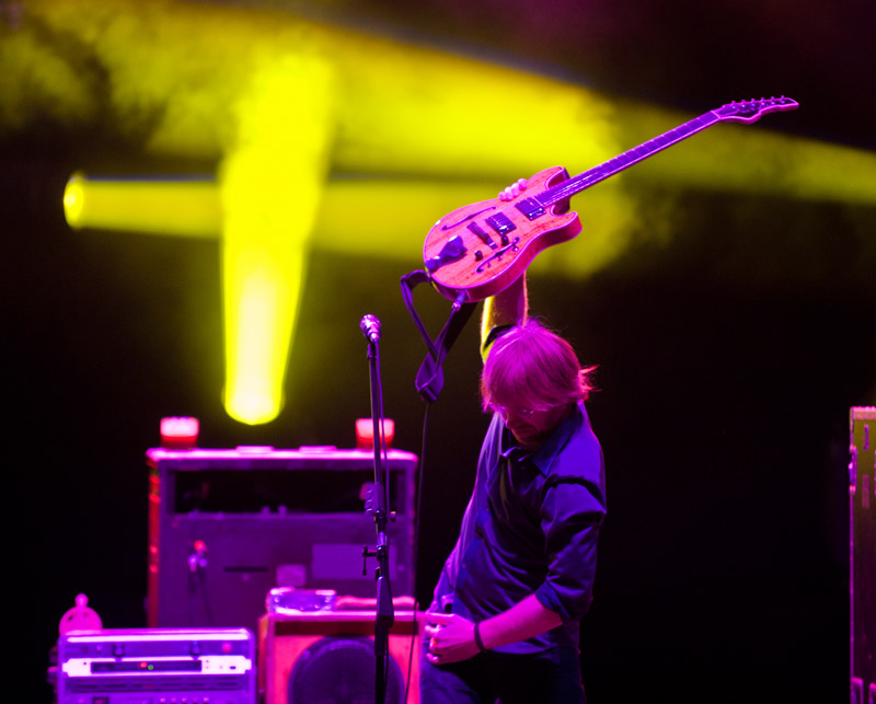 Trey. Photo by Dave Vann © Phish 2010