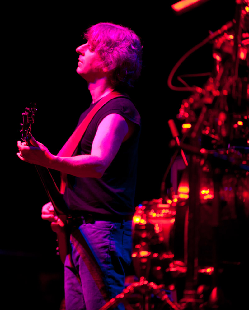 Mike Gordon. Photo by Dave Vann © Phish 2010