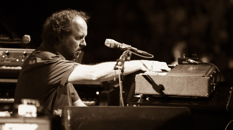 Page at Merriweather. Photo by Dave Vann © Phish 2010