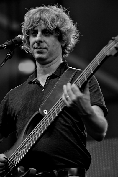 Mike at Toyota Park. Photo by Jesse Lirola © Phish 2010.