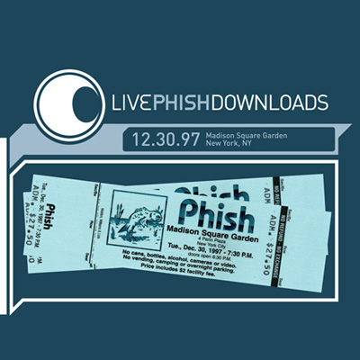 Live Phish 12/30/97 Madison Square Garden, New York, NY