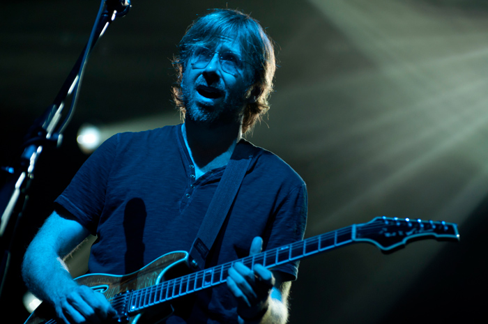 Trey at Blossom. Photo by Brian Craig © Phish 2010.