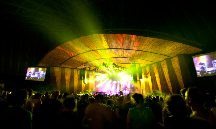 Blossom Music Center. Photo by Brian Craig © Phish 2010.