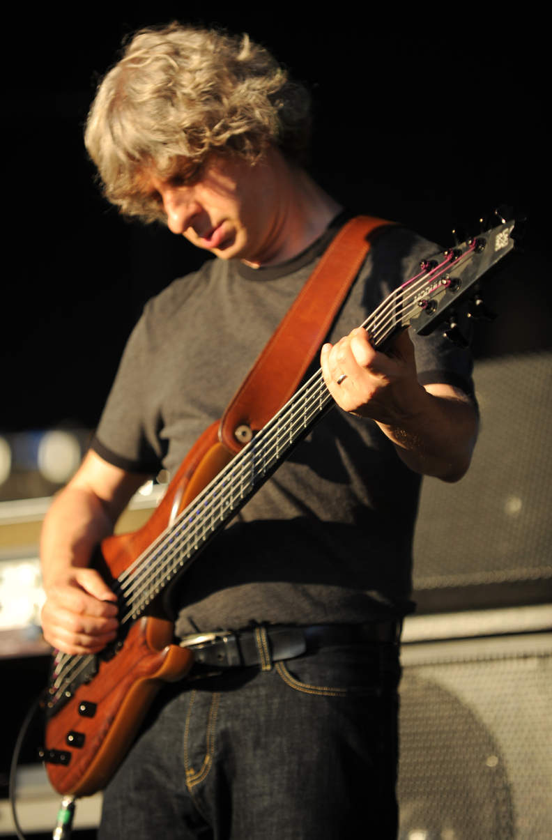Mike in Charlotte. Photo by Dave Vann © Phish 2010