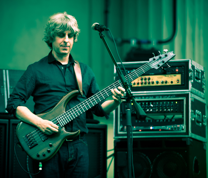 Mike Gordon. Greek Night 2. Photo by Dave Vann © Phish 2010.
