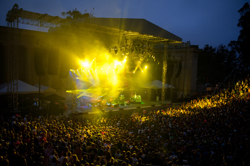 Greek Night Two. Photo by Dave Vann © Phish 2010.