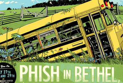 Phish Summer 2011 Tour LE Posters