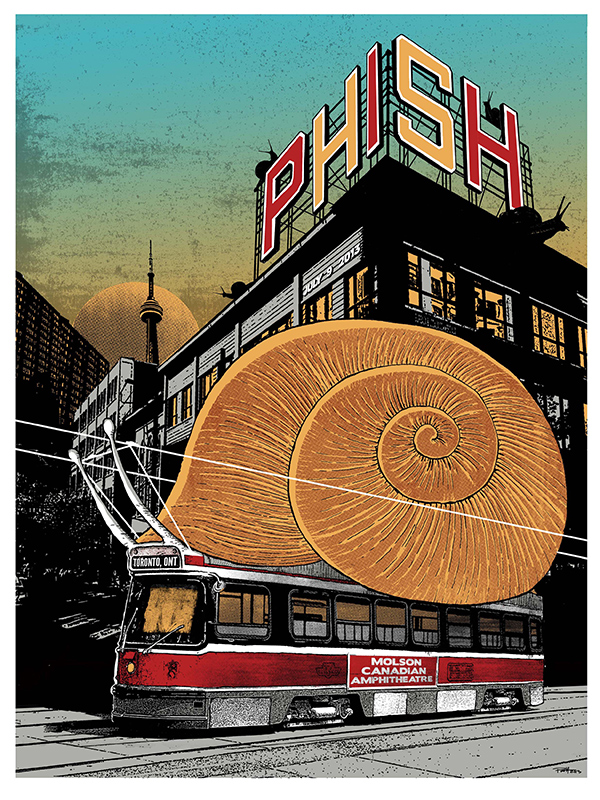 Official 7/9/13 Toronto, ONT Poster